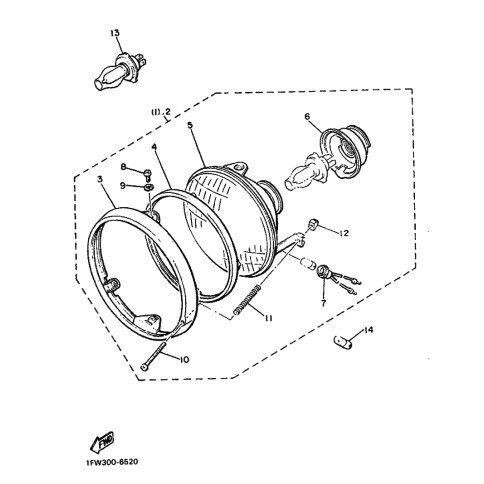 RINGKRANZ, SCHEINWERFER