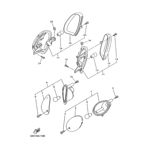 VORDERER BLINKER KOMPL. 1