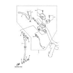 VORDERRAD-BREMSLICHTSCHALTE
