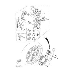 BREMSSATTEL KOMPL.(L)