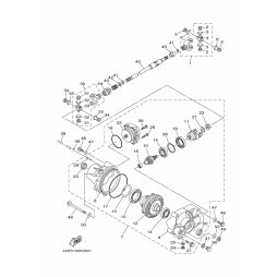 FRONT AXLE GEAR CA