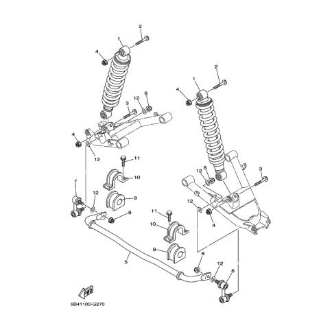 STOSSDAMPFEREINHEIT, HINTEN