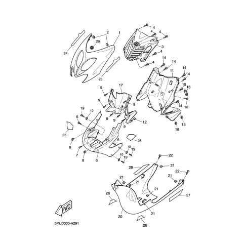 KAROSSERIE, V. OBEN 1