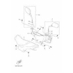 RUCKBLICKSPIEGEL KOMPL (L)