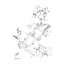 SCHRAUBE, MOTORAUFHANGUNG 1
