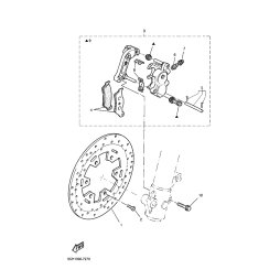 BREMSSATTEL KOMPL.(L)