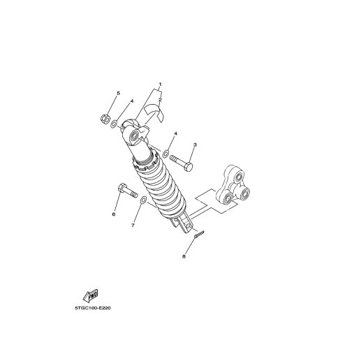 STOSSDAMPFEREINHEIT, HINTEN