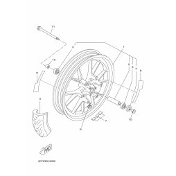 EMBLEM, WHEEL