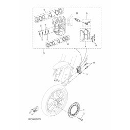 BREMSSATTEL KOMPL.(L)