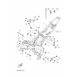 HOLDER BRAKE HOSE 6