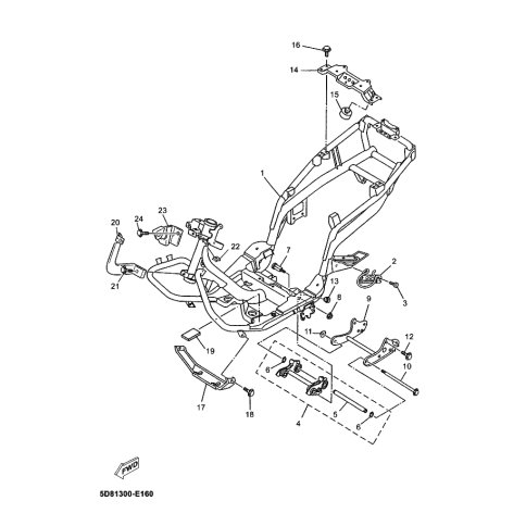 ENGINE BRACKET COM