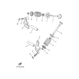 HALTER, VENTILFEDER