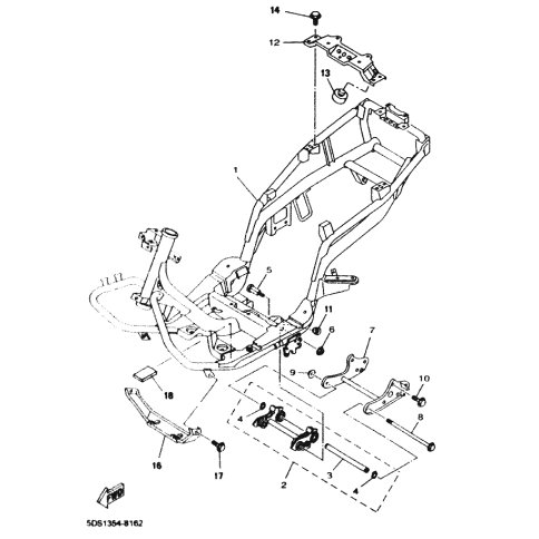 ABSTANDHALTER, MOTORAUFHANG