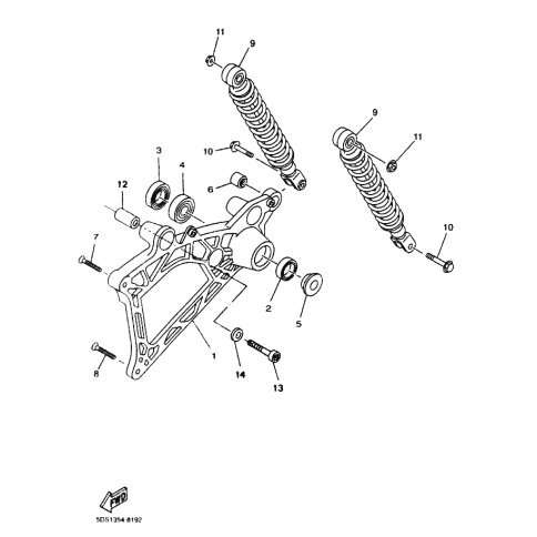 STOSSDAMPFEREINHEIT, HINTEN