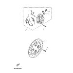 STIFT, BREMSBELAGPLATTE