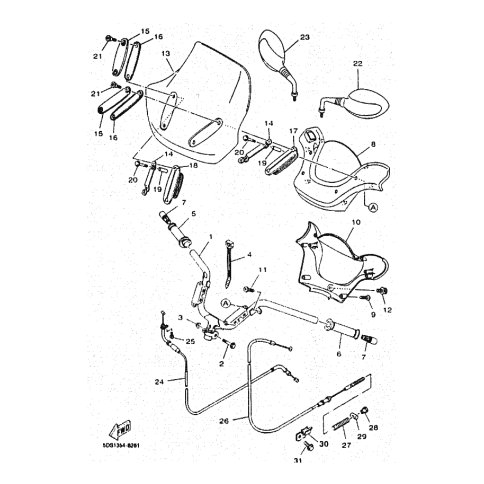 RUCKBLICKSPIEGEL KOMPL (L)