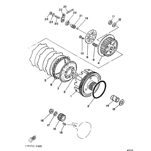 ZAHNRAD, PRIMARANTRIEB