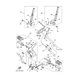 VORDERE FUSSRASTE KOMPL. (L