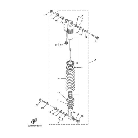 STOSSDAMPFEREINHEIT, HINTEN