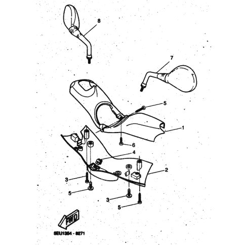 RUCKBLICKSPIEGEL KOMPL (R)