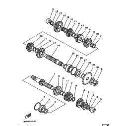 SCHEIBE, ZAHNRADHALTER 3