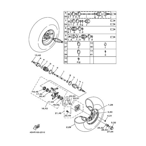 STEERING, KNUCKLE ASSY (LEF