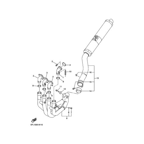 VERBINDUNG, AUSPUFF 1