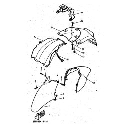GUARD, FLAP (DA. BLUE)