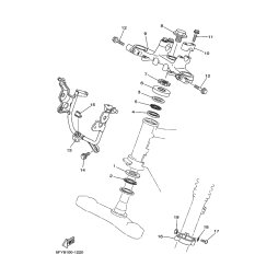 STUTZE, SCHEINWERFER