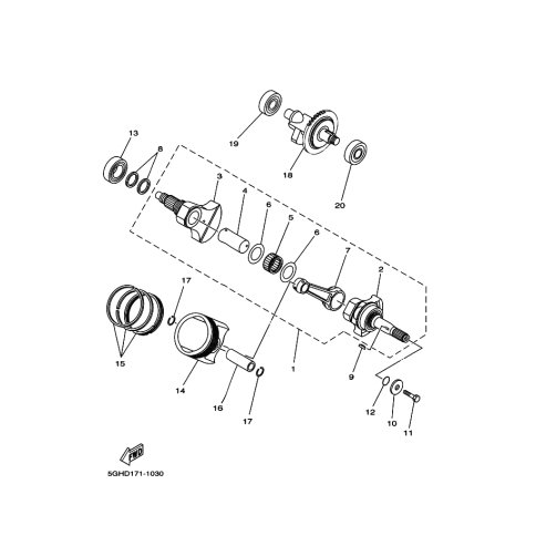 KOLBEN (0.50MM UG)
