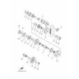 GEAR, LOW WHEEL(45T)