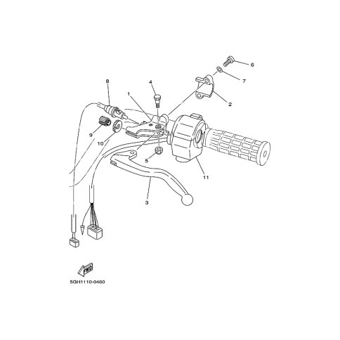 VORDERRAD-BREMSLICHTSCHALTE