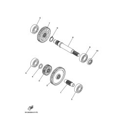 ZAHNRAD, PRIMARABTRIEB