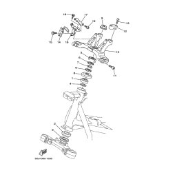 HALTER, BREMSSCHLAUCH