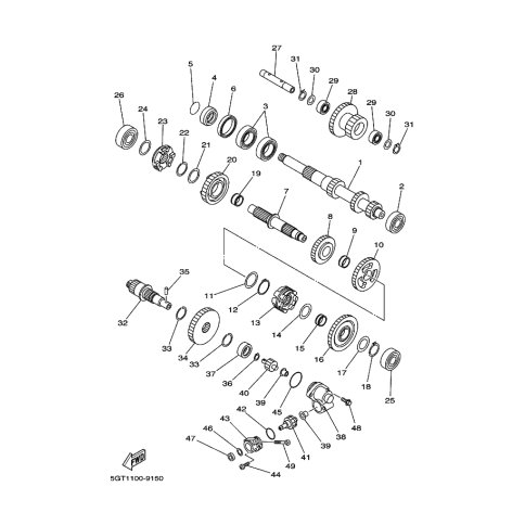 GEAR, REVERSE WHEEL 2