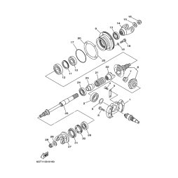 MIDDLE DRIVEN SHAFT ASSY
