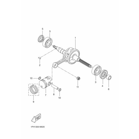 KOLBEN (0.25MM UG)OHNE RING