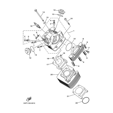 SEITENDECKEL, ZYLINDERKOPF
