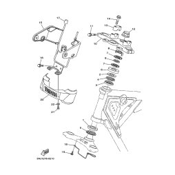 STUTZE, SCHEINWERFER