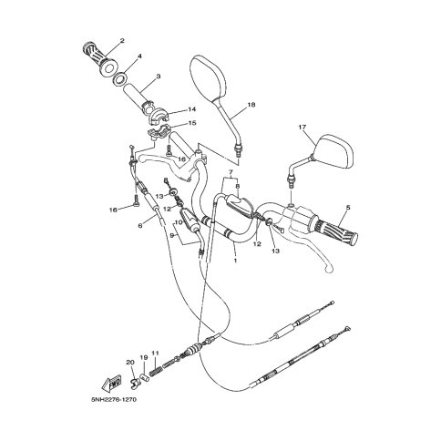 RUCKBLICKSPIEGEL KOMPL (L)