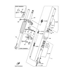 ZYLINDER KOMPL. VORDERRADGA