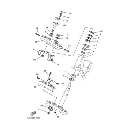 STUTZE, SCHEINWERFER