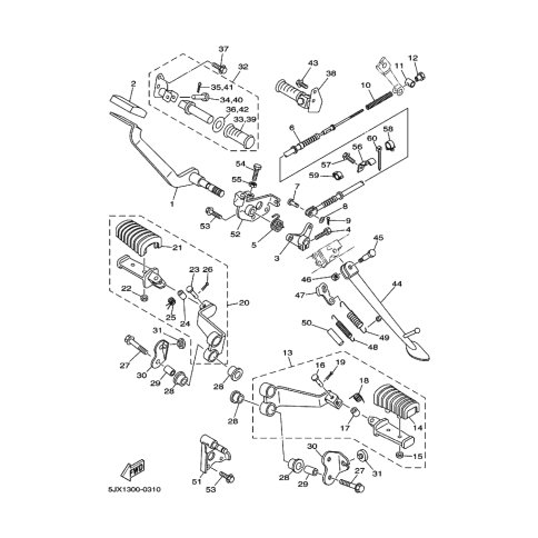 VORDERE JUSSRASTE KOMPL. (R