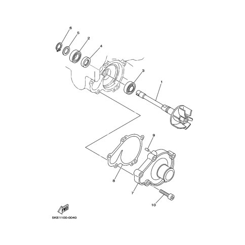 FLUGELRADWELLE