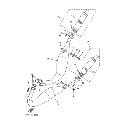SCHALLDAMPFER, AUSPUFF