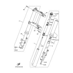 ZYLINDER KOMPL. VORDERRADGA