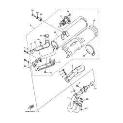 COVER, EXHAUST