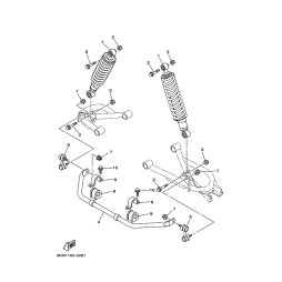 COVER, STABILIZER FRONT