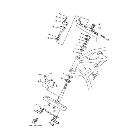 HALTER, BREMSSCHLAUCH