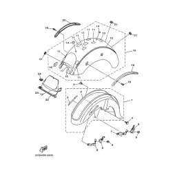 FRONT FENDER ASSY